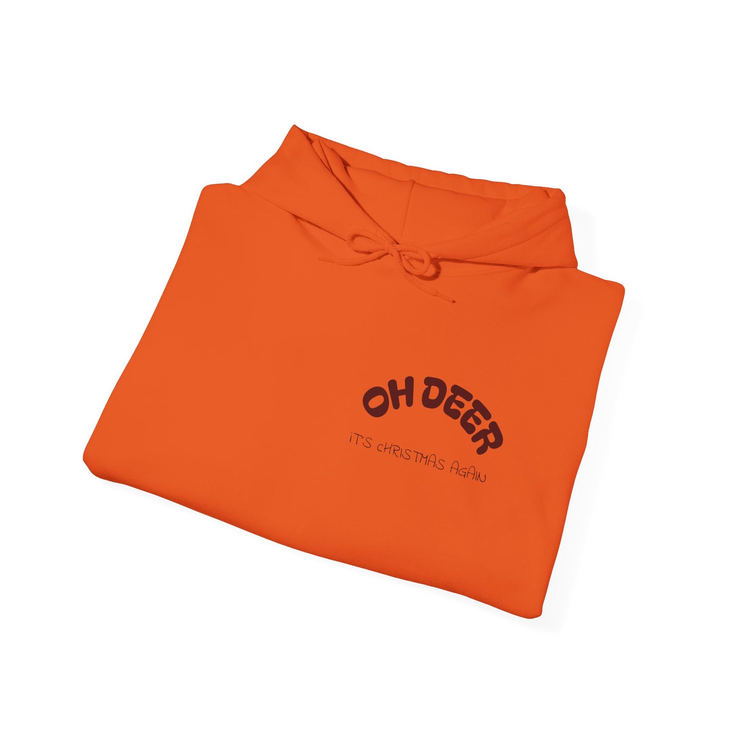 Hus41 Unisex Sweatshirt Hoodie - OH DEER Jultröja