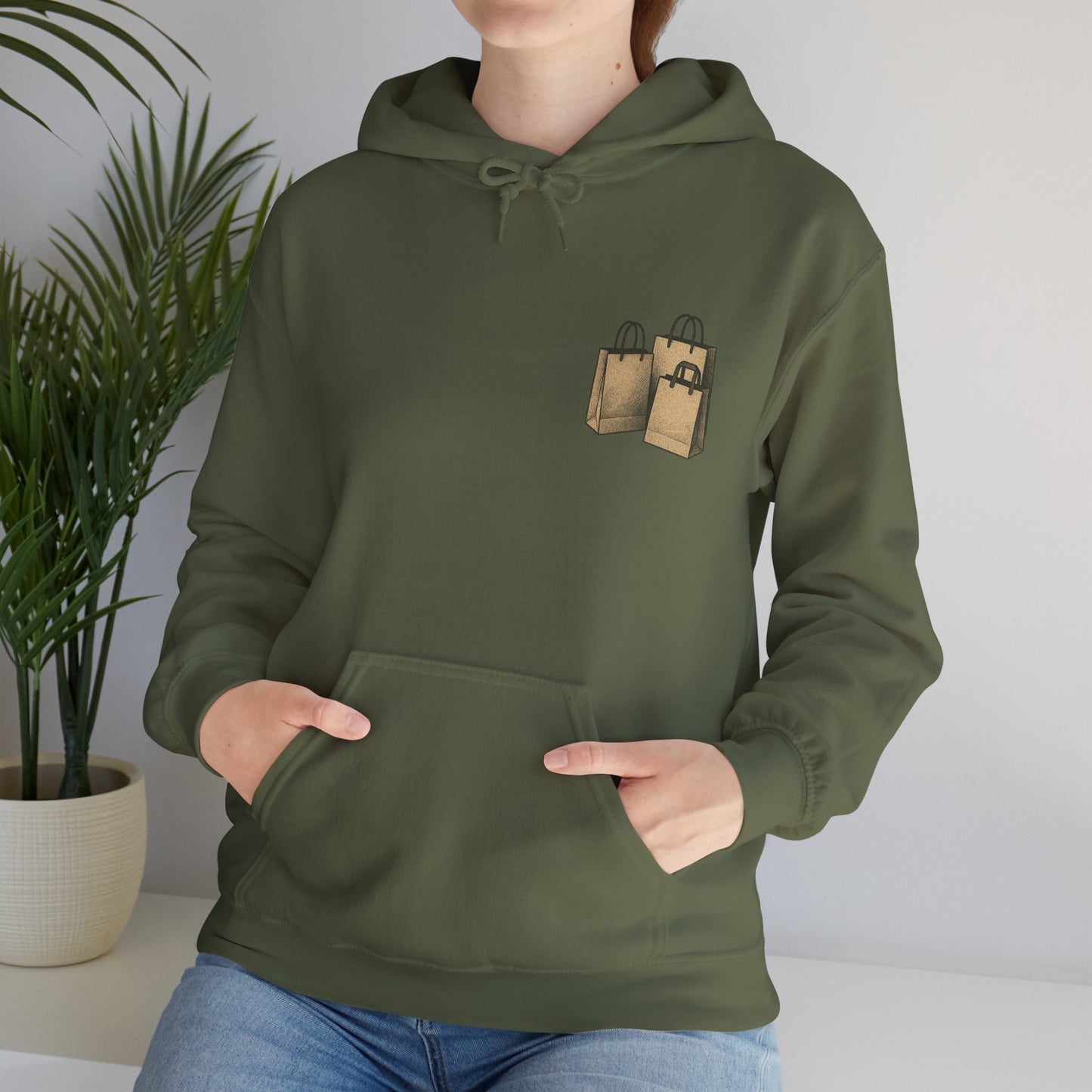 Hus41 Unisex Sweatshirt Hoodie - Shopping is my therapy