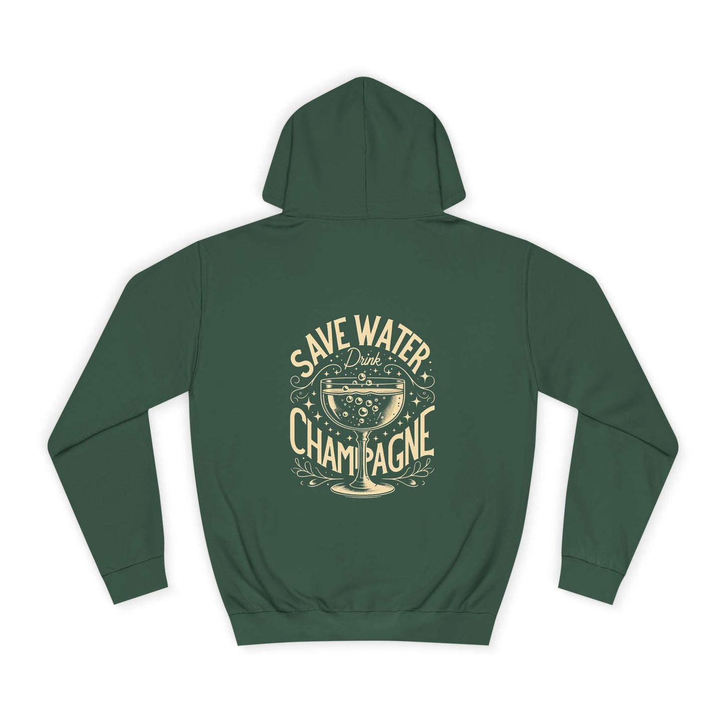 Unisex College Hoodie - Champagne Lover