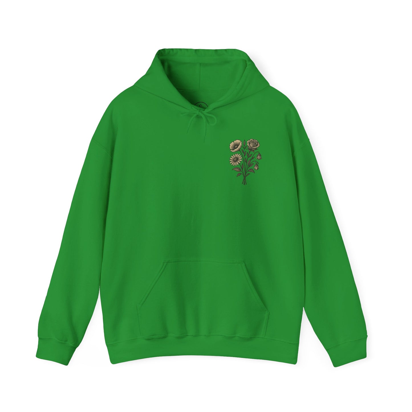 Hus41 Unisex Sweatshirt Hoodie - Flowers are my therapy