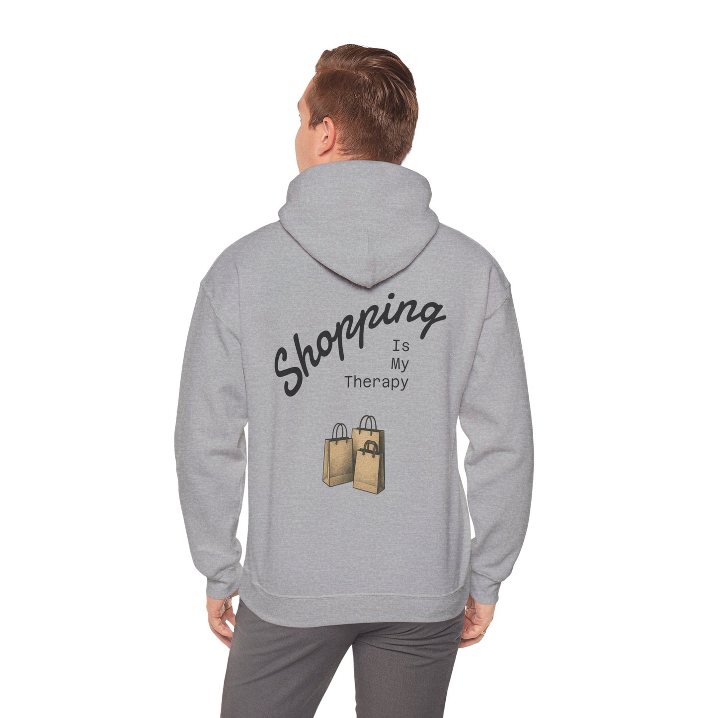 Hus41 Unisex Sweatshirt Hoodie - Shopping is my therapy