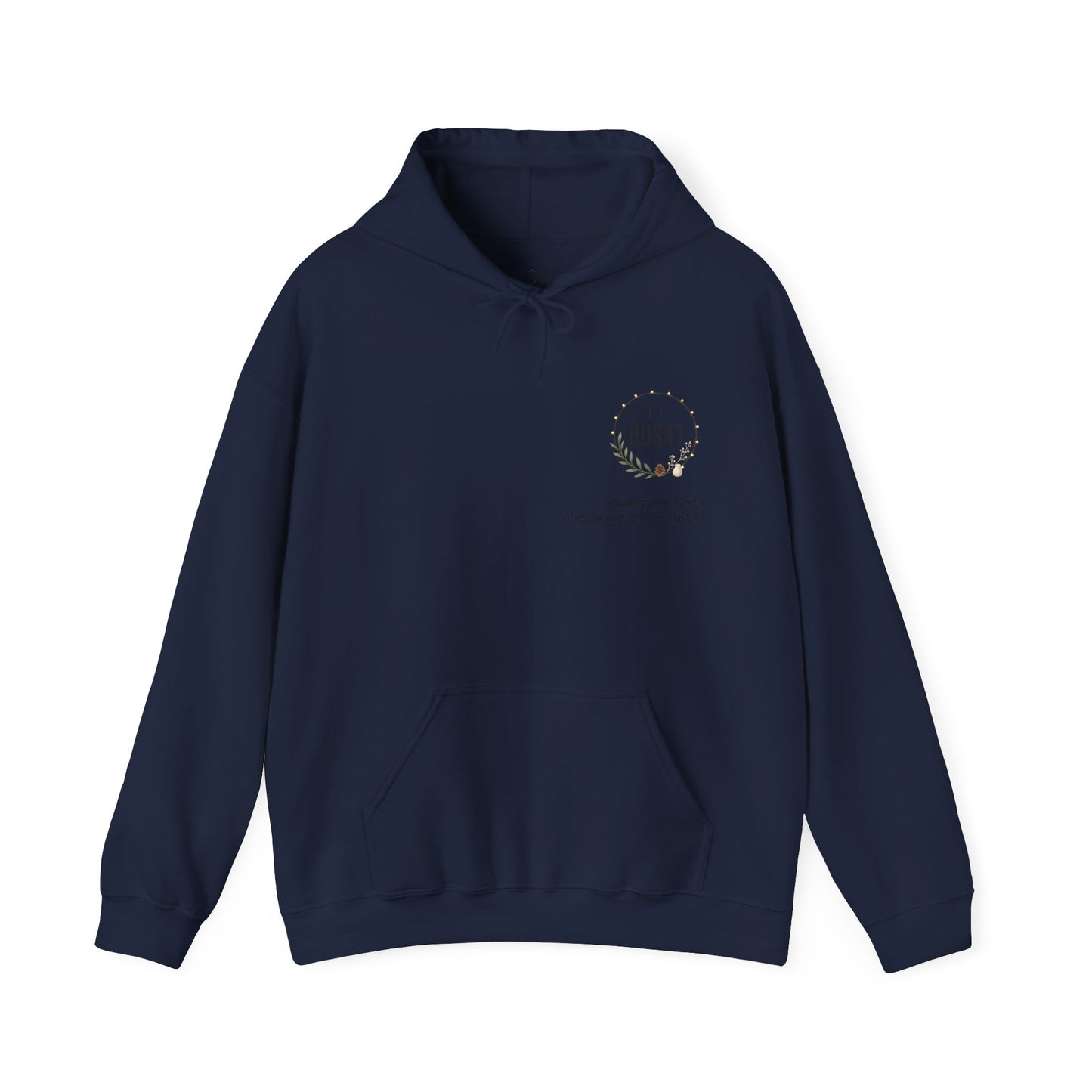 Hus41 Unisex Sweatshirt Hoodie - Inredning är min terapi