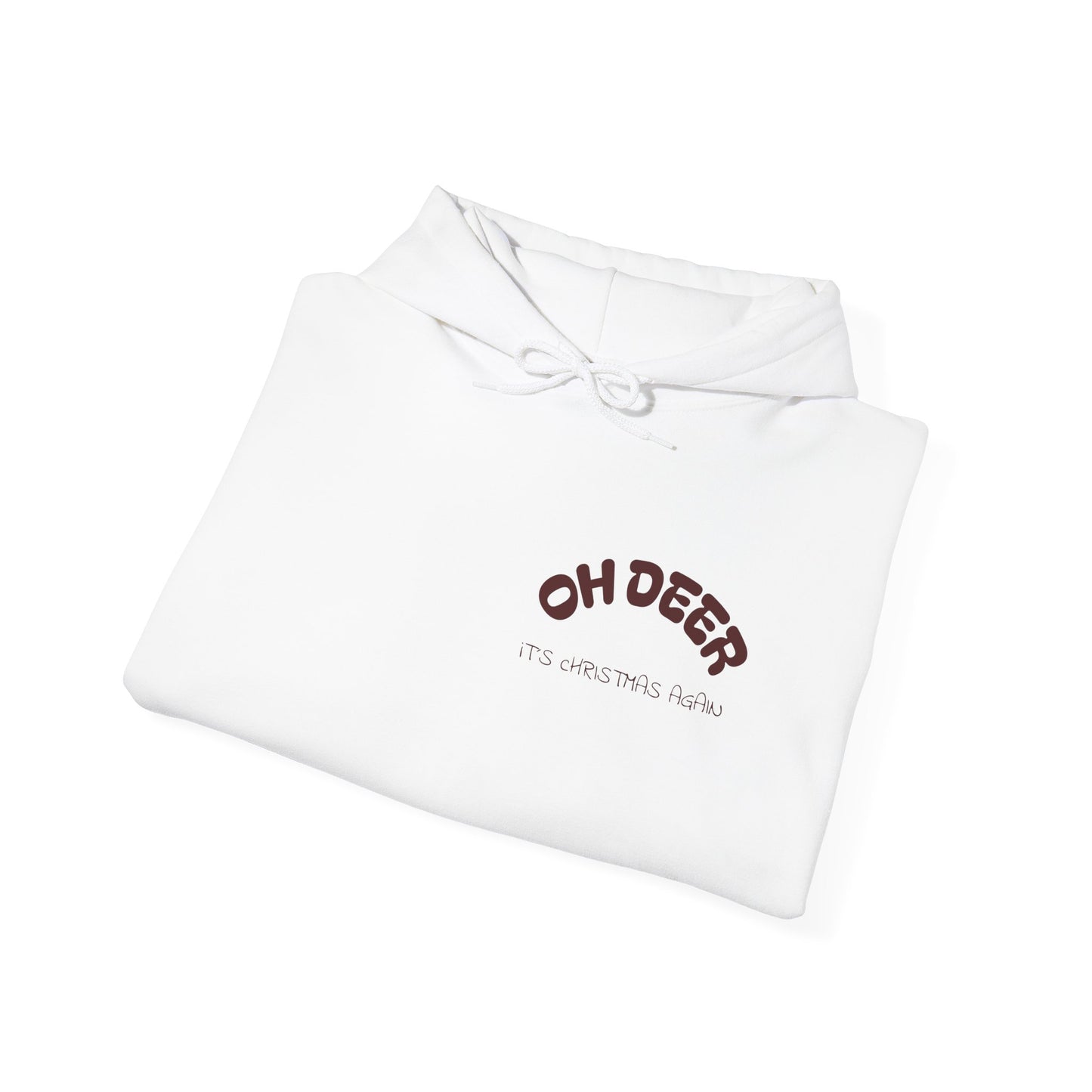 Hus41 Unisex Sweatshirt Hoodie - OH DEER Jultröja
