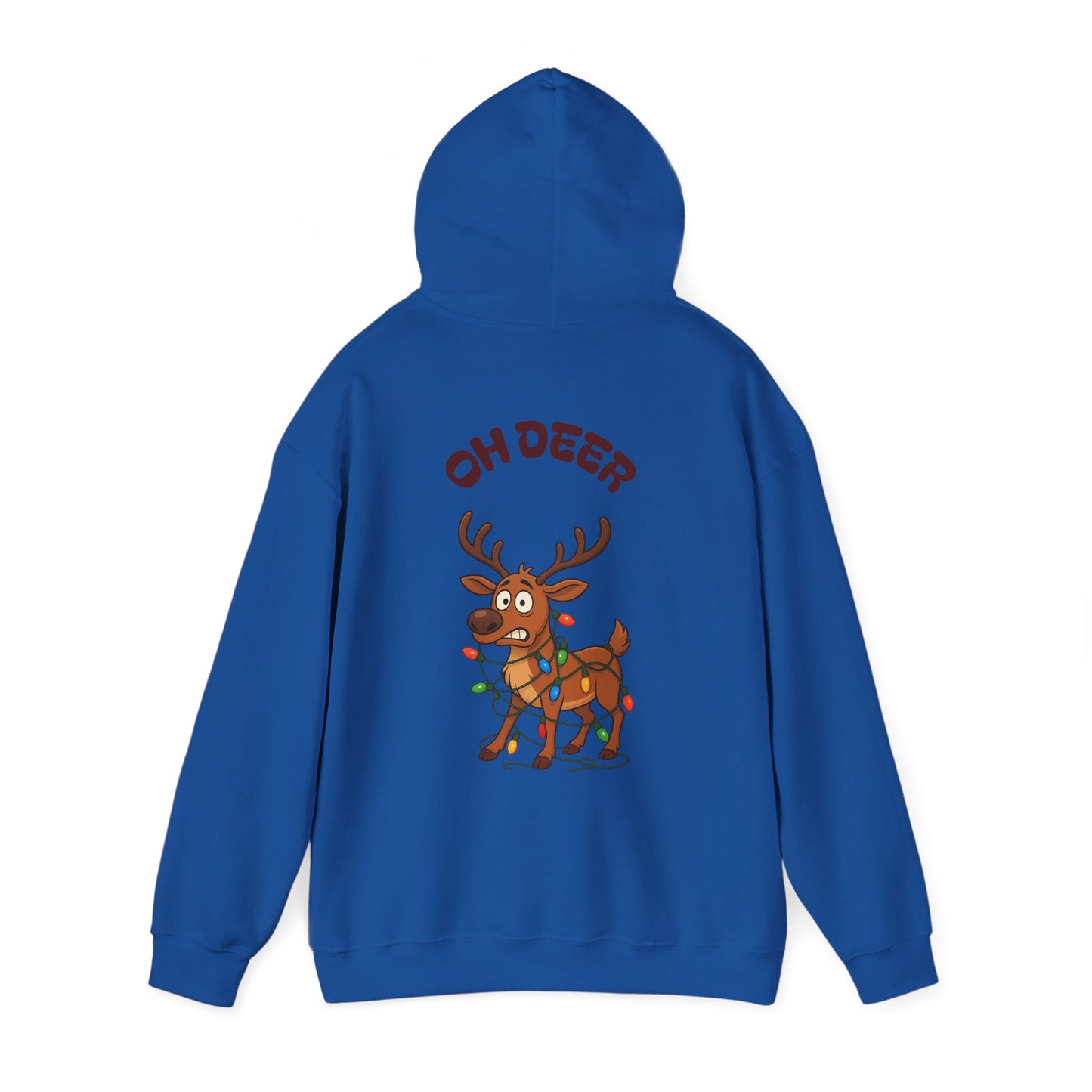 Hus41 Unisex Sweatshirt Hoodie - OH DEER Jultröja