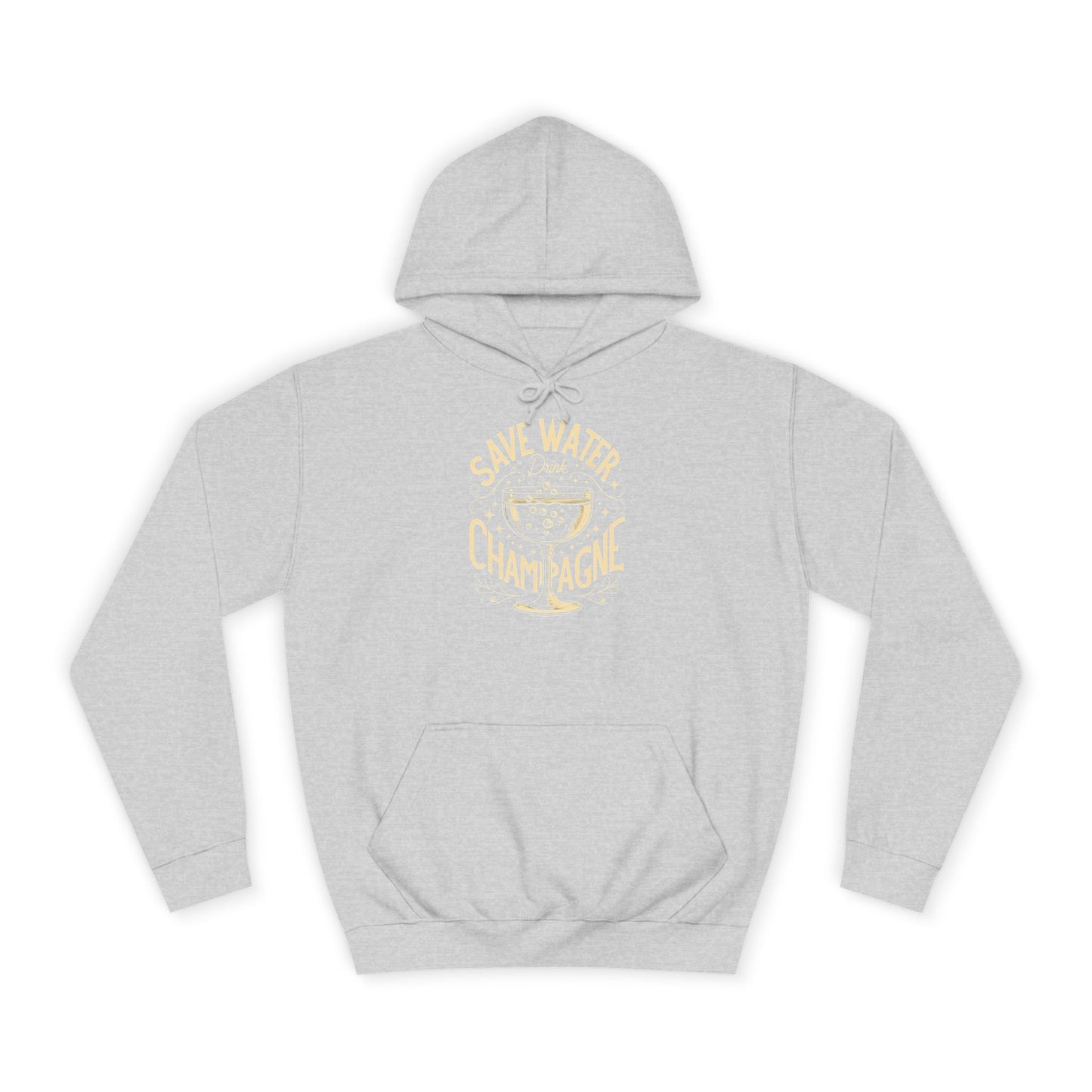 Unisex College Hoodie - Champagne Lover