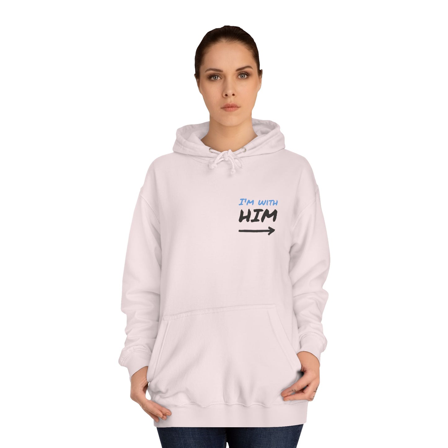 Hus41 College Hoodie - Love you with all my butt