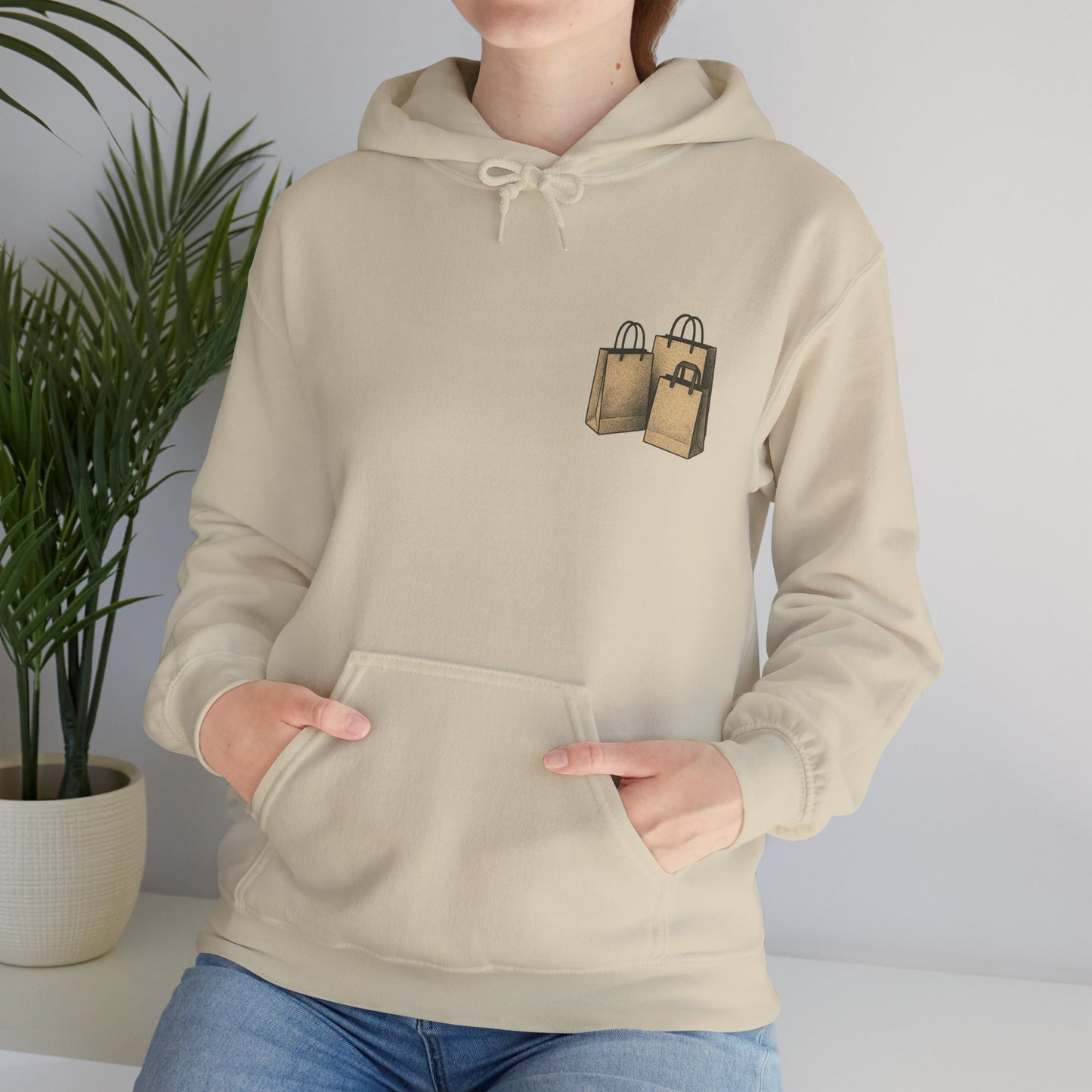 Hus41 Unisex Sweatshirt Hoodie - Shopping is my therapy