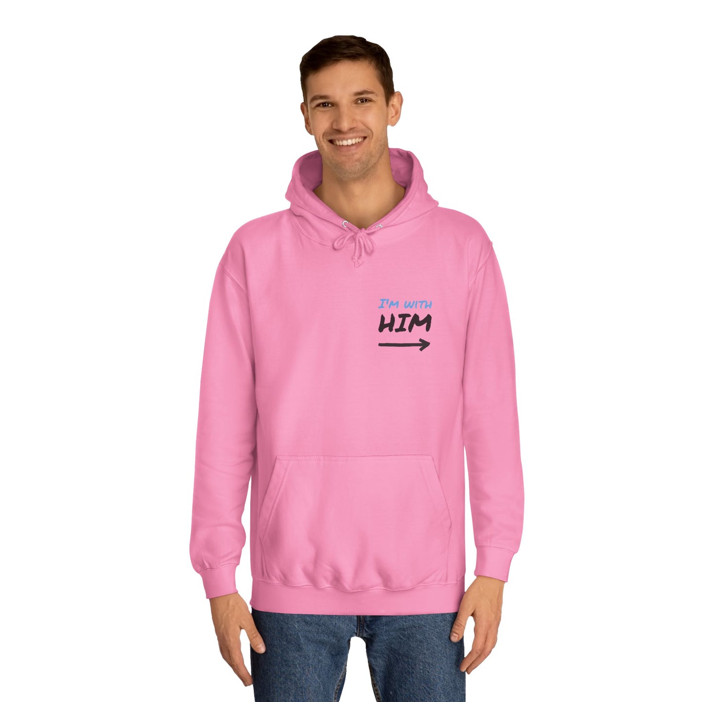 Hus41 College Hoodie - Love you with all my butt