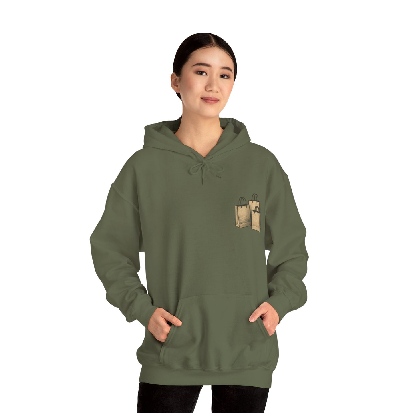 Hus41 Unisex Sweatshirt Hoodie - Shopping is my therapy
