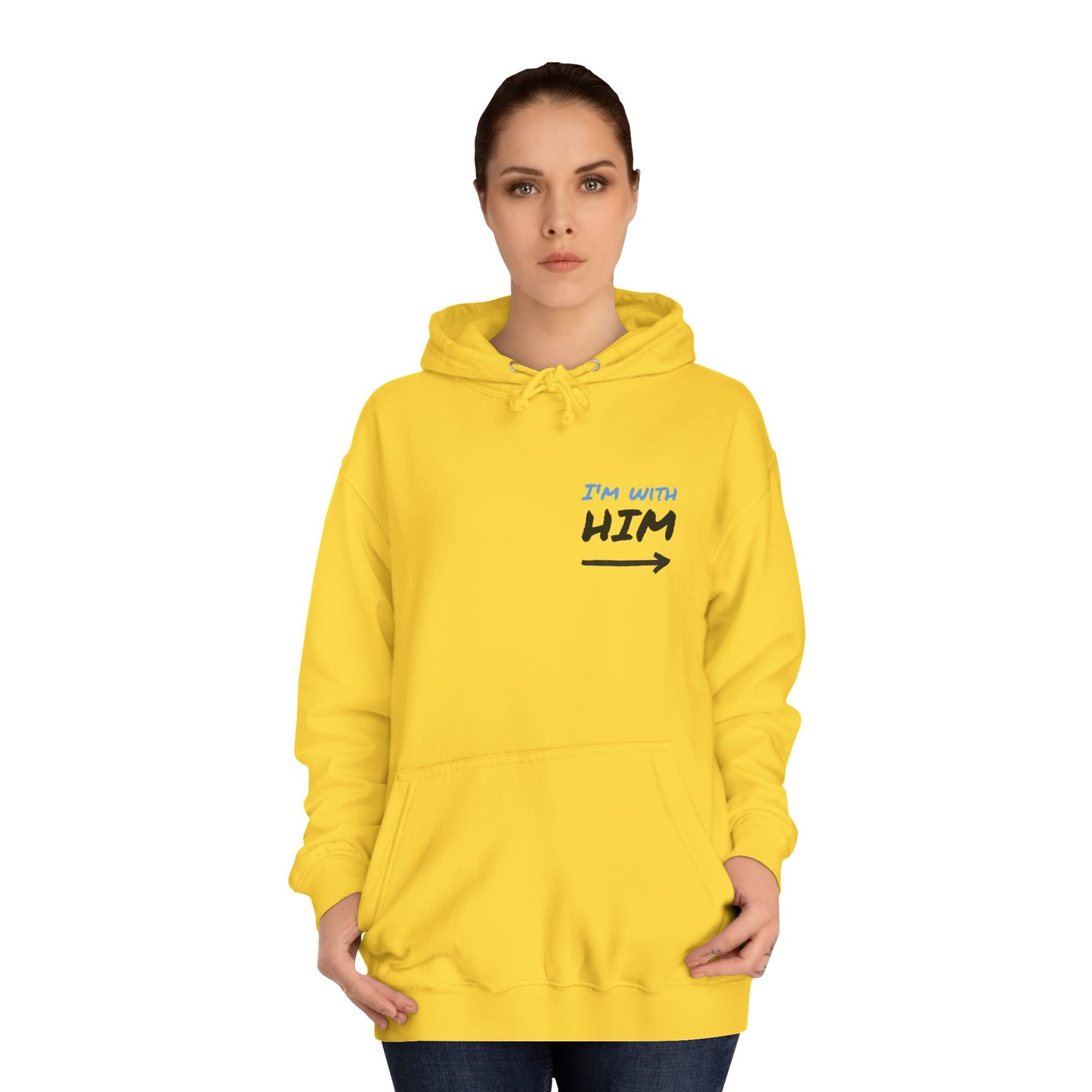 Hus41 College Hoodie - Love you with all my butt