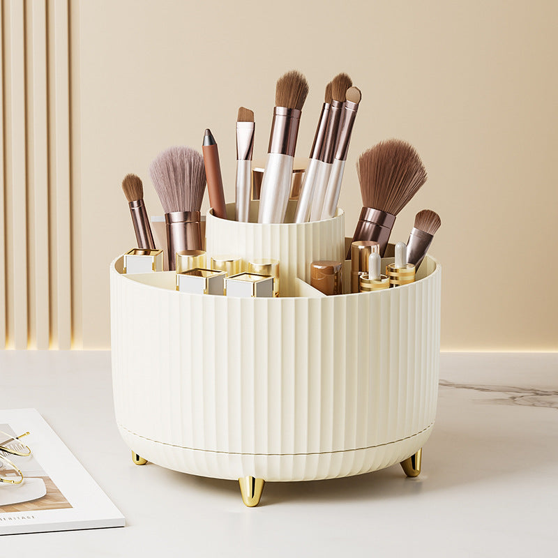 Roterande förvaringsbox för pennor / makeup / sminkborstar