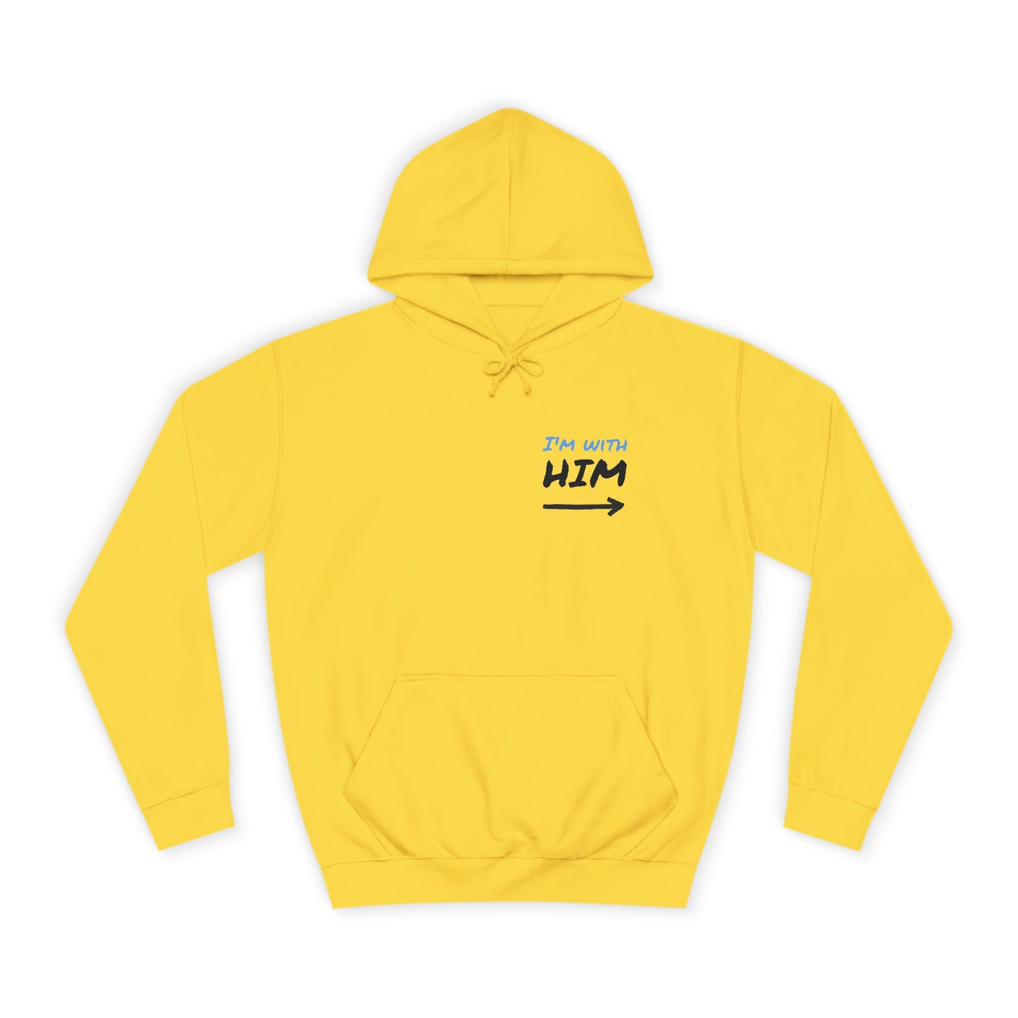 Hus41 College Hoodie - Love you with all my butt