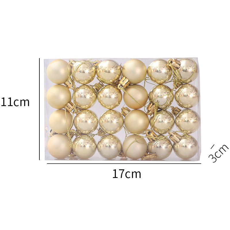 Christmas balls 24pcs