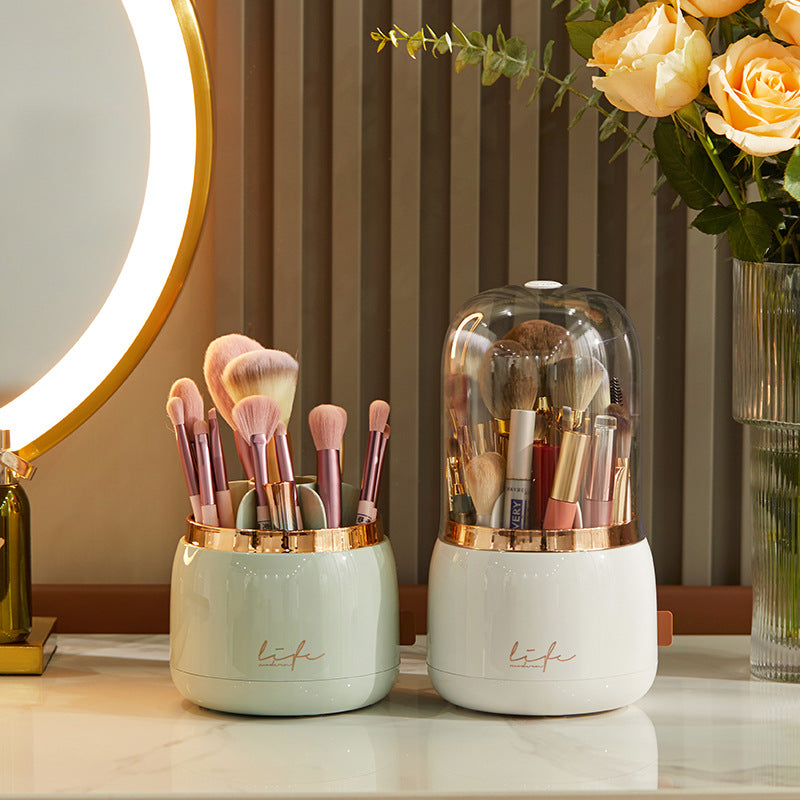 Roterande förvaringsbox för pennor / sminkborstar / makeup