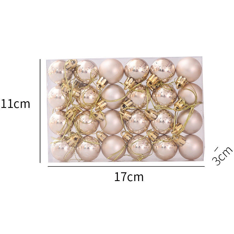 Christmas balls 24pcs