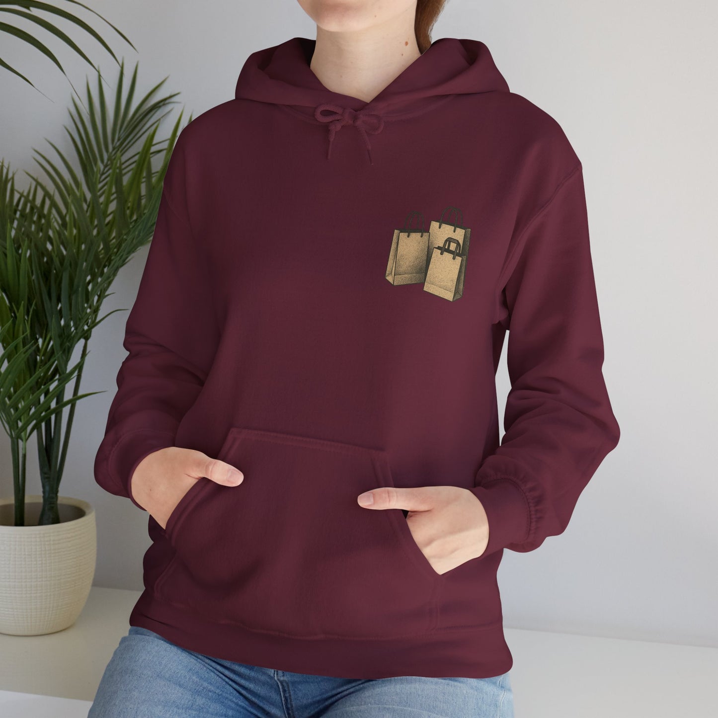 Hus41 Unisex Sweatshirt Hoodie - Shopping is my therapy