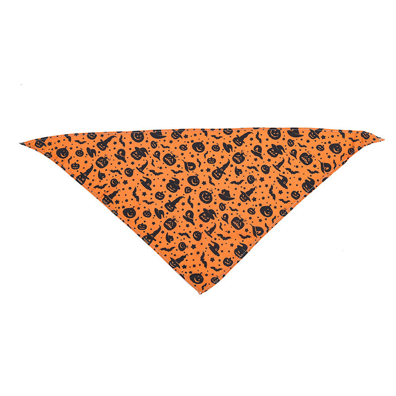 Pet Bandana för hund eller katt halloween
