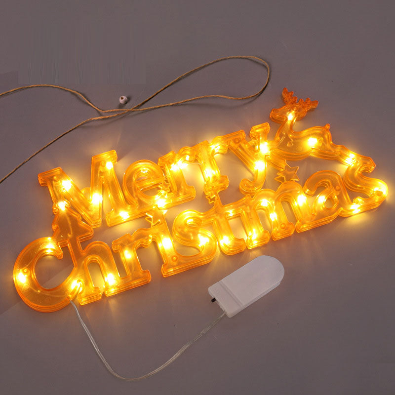 Christmas Decoration Merry Chritsmas LED Light