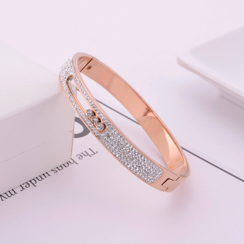 Handmade titanium steel armband