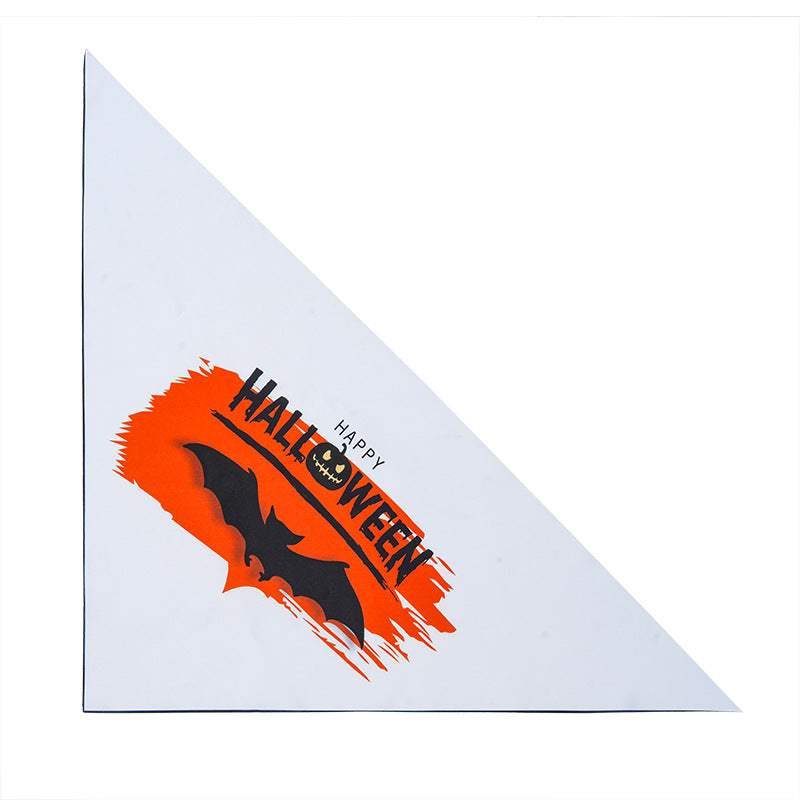 Pet Bandana för hund eller katt halloween