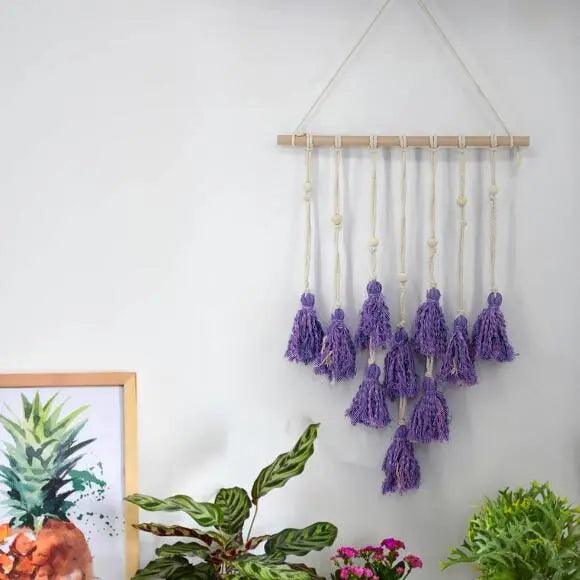 Macrame Väggdekoration - Villarudskogen