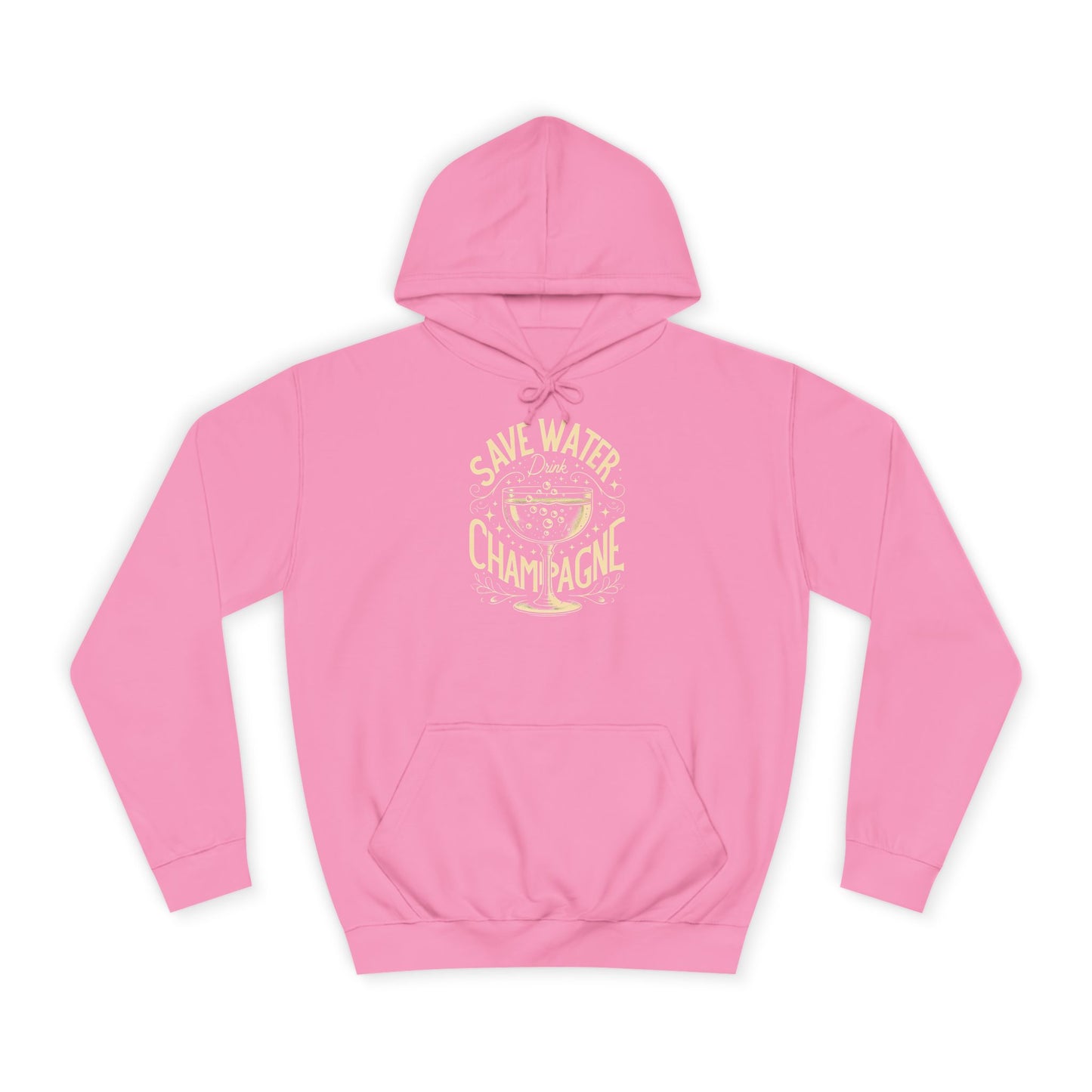 Unisex College Hoodie - Champagne Lover