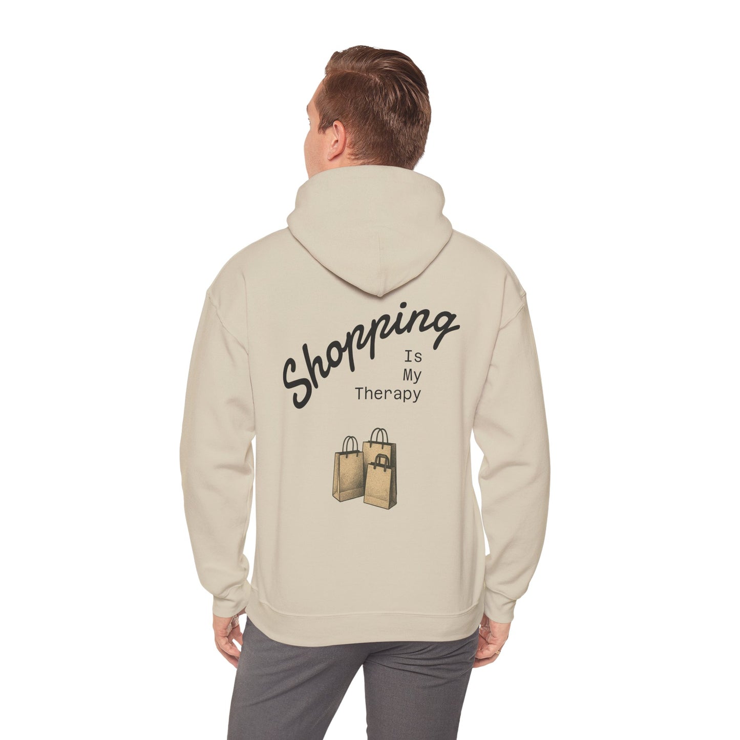 Hus41 Unisex Sweatshirt Hoodie - Shopping is my therapy