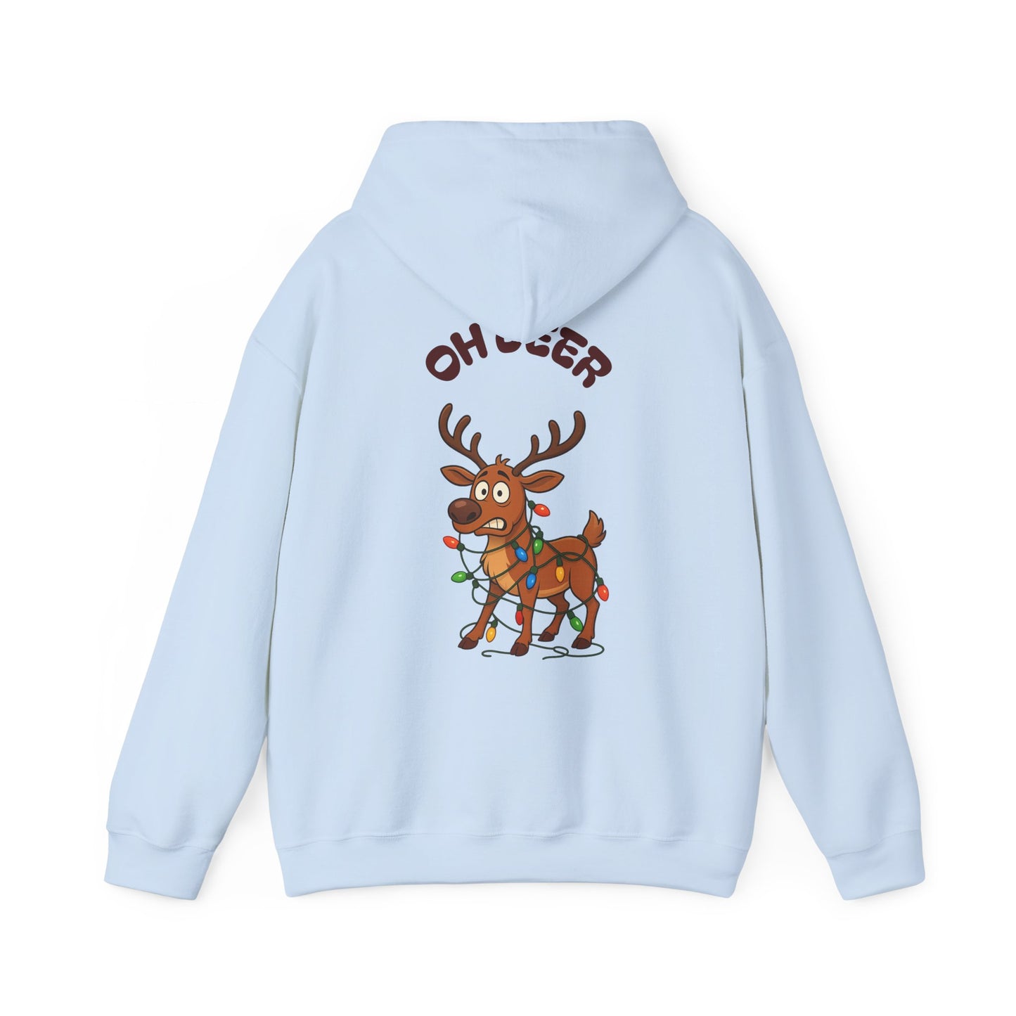 Hus41 Unisex Sweatshirt Hoodie - OH DEER Jultröja