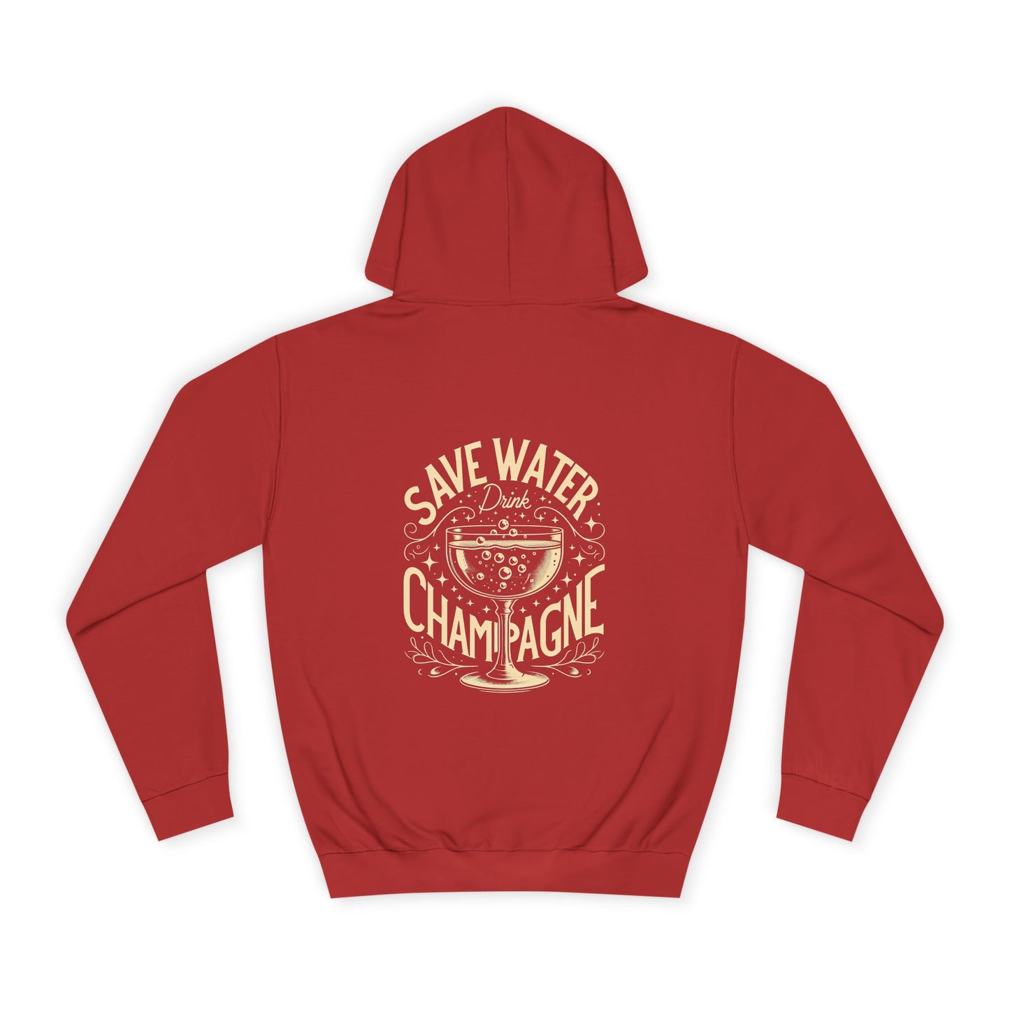 Unisex College Hoodie - Champagne Lover