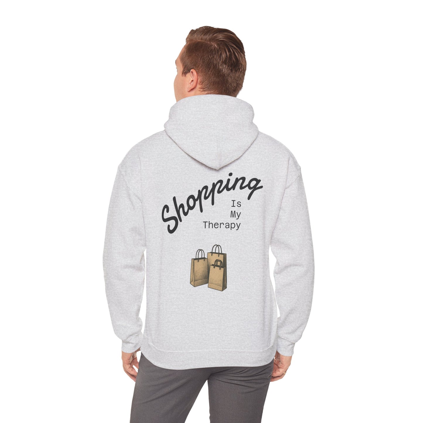 Hus41 Unisex Sweatshirt Hoodie - Shopping is my therapy