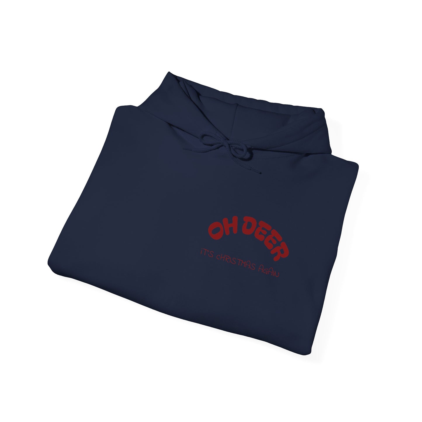 Hus41 Unisex Sweatshirt Hoodie - OH DEER Jultröja