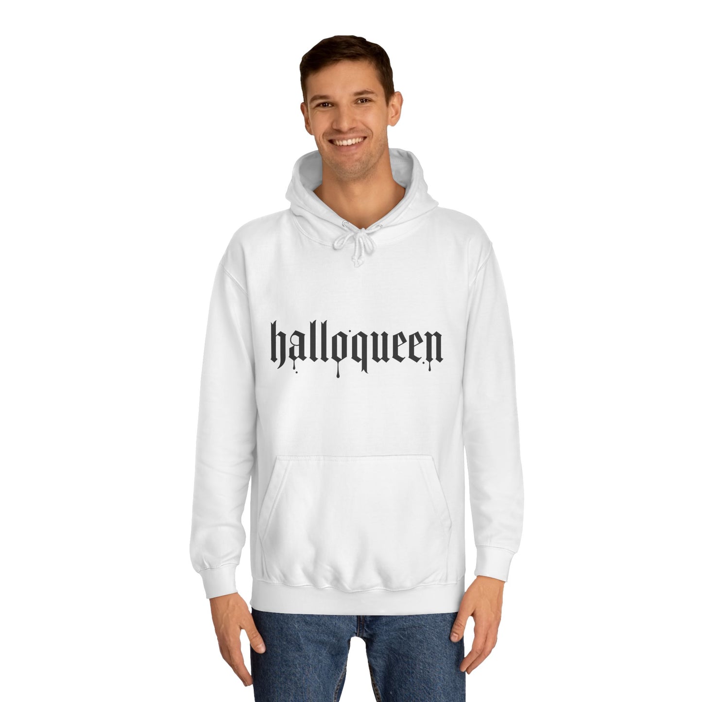 Hus41 College Hoodie – Spooky Season Halloqueen
