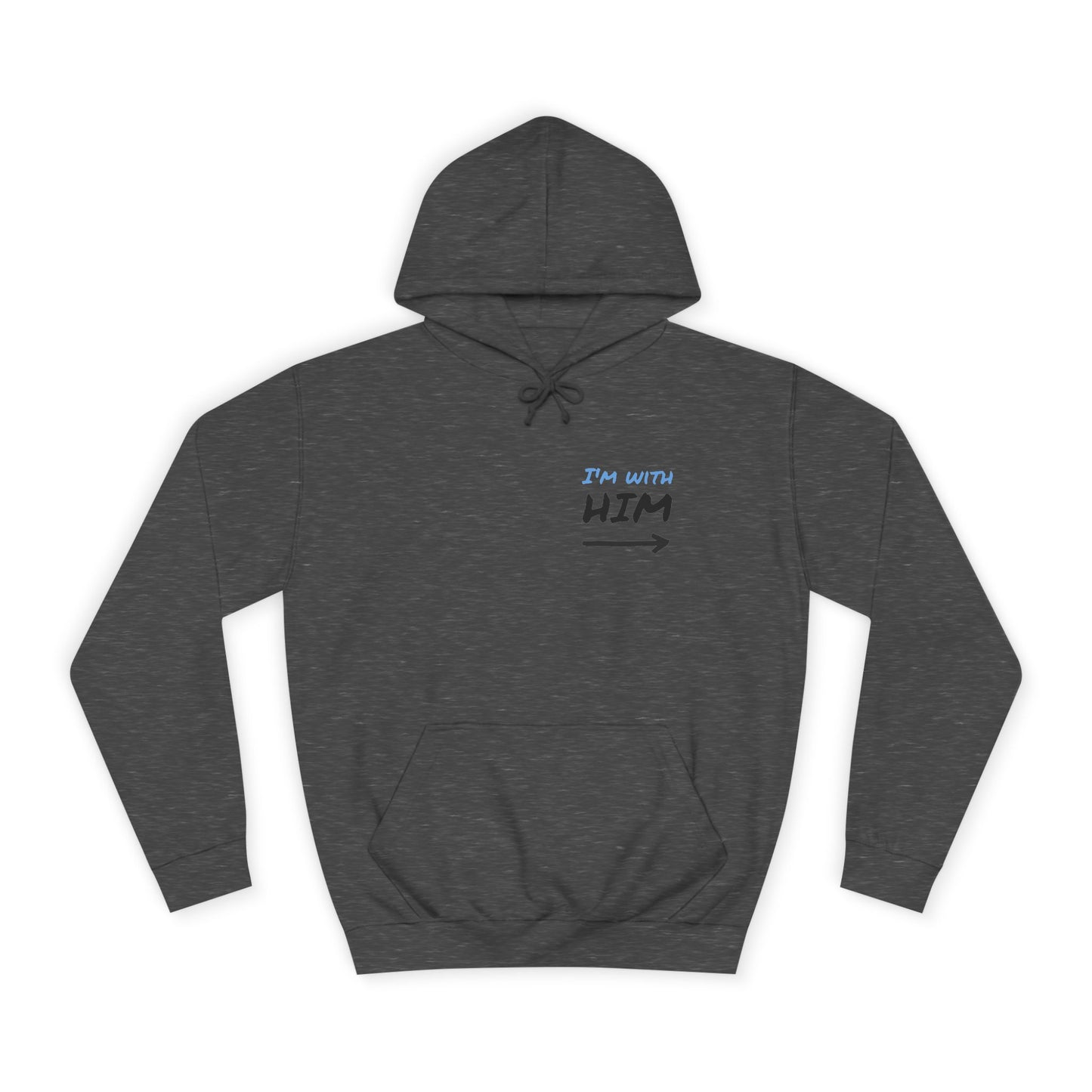 Hus41 College Hoodie - Love you with all my butt