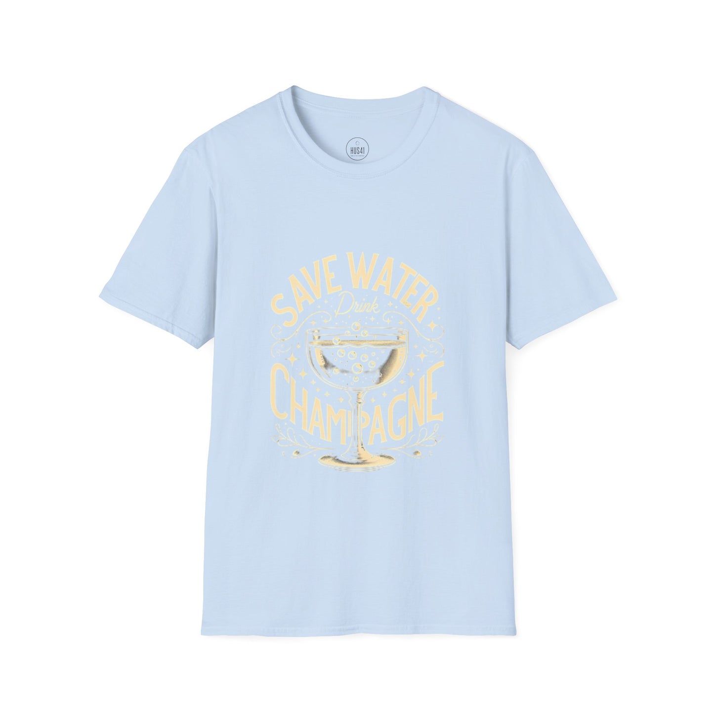 Hus42 T-shirt - Champagne Lover