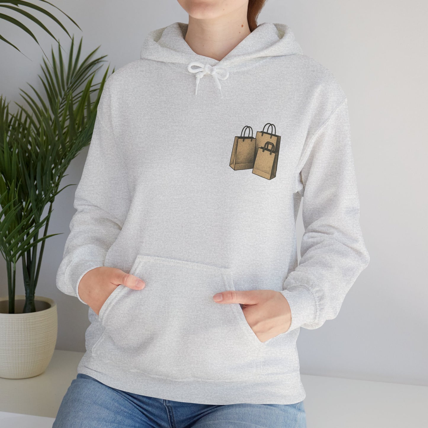 Hus41 Unisex Sweatshirt Hoodie - Shopping is my therapy