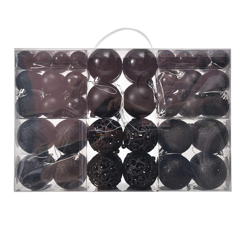 3/4/6cm 100pcs Julgranskulor