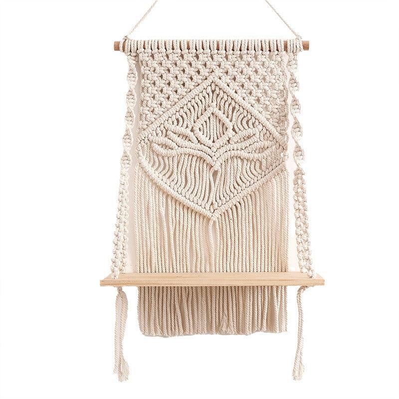Macrame vägghylla - Villarudskogen