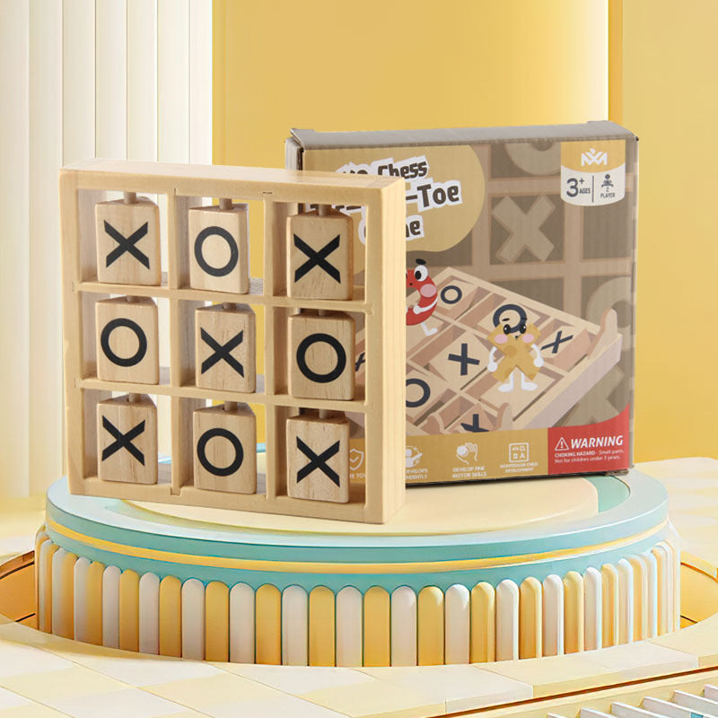 Wooden 3D XO Pussel