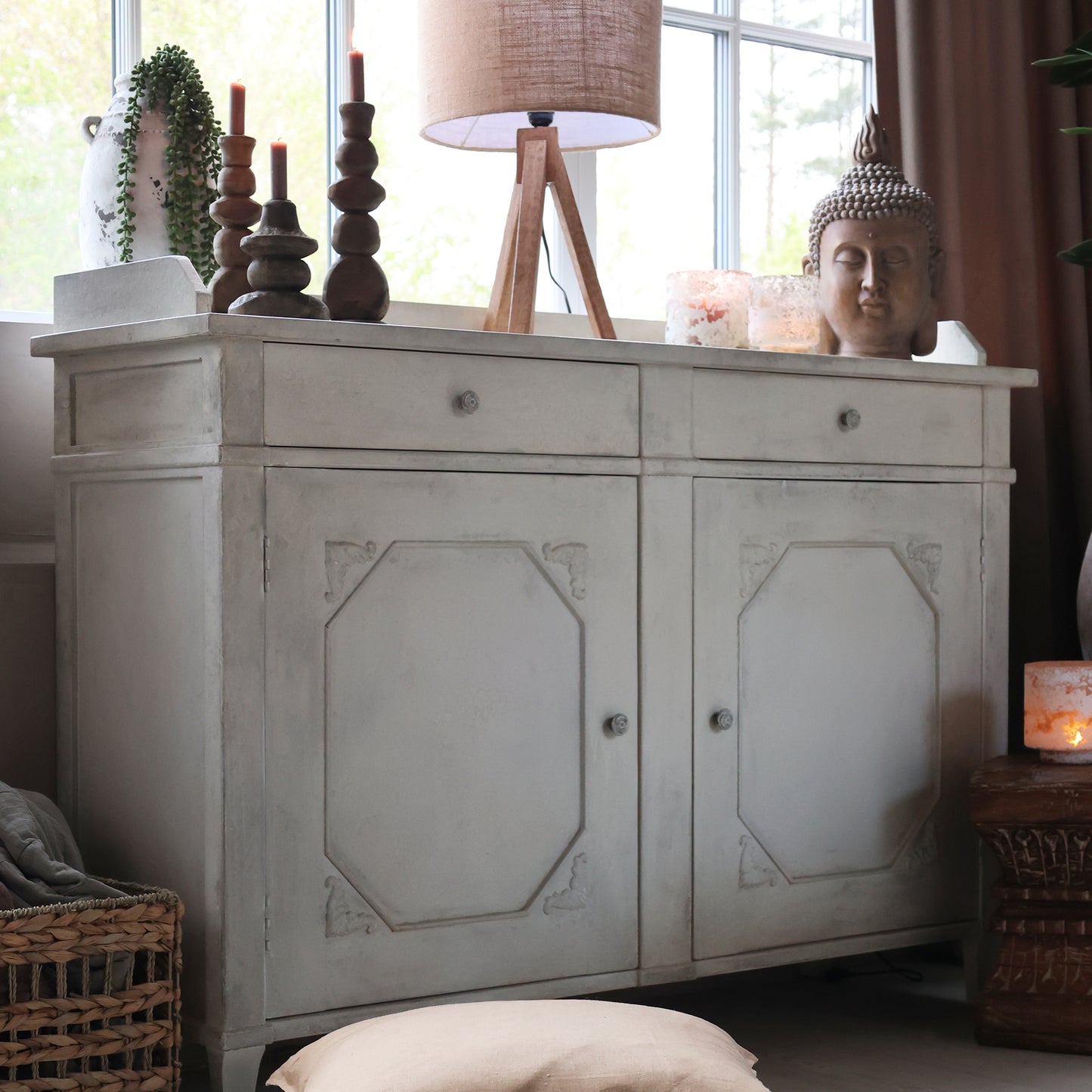 Sideboard with drawers and cabinets