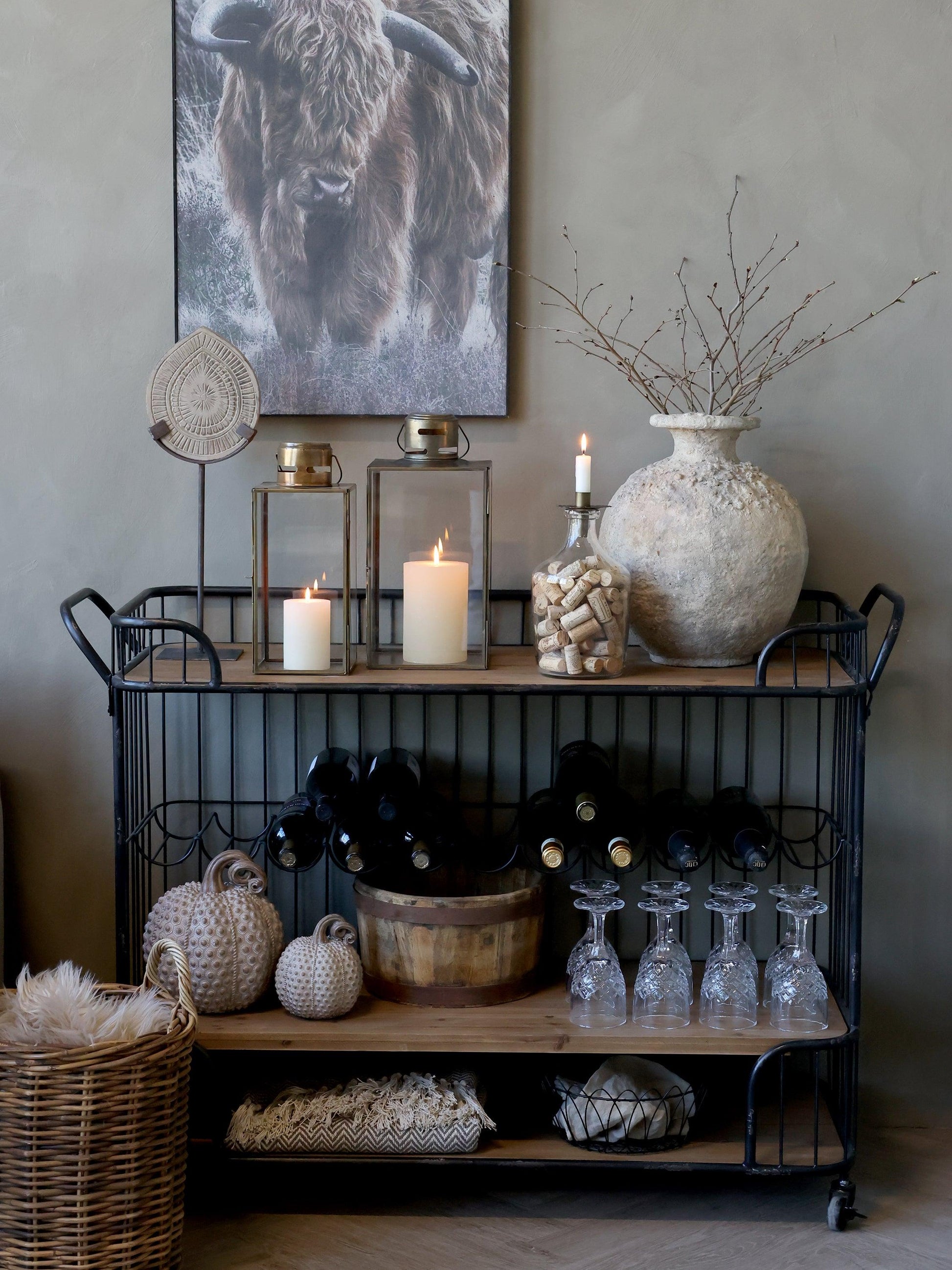 Vagn hyllor och vinställ - Villarudskogen