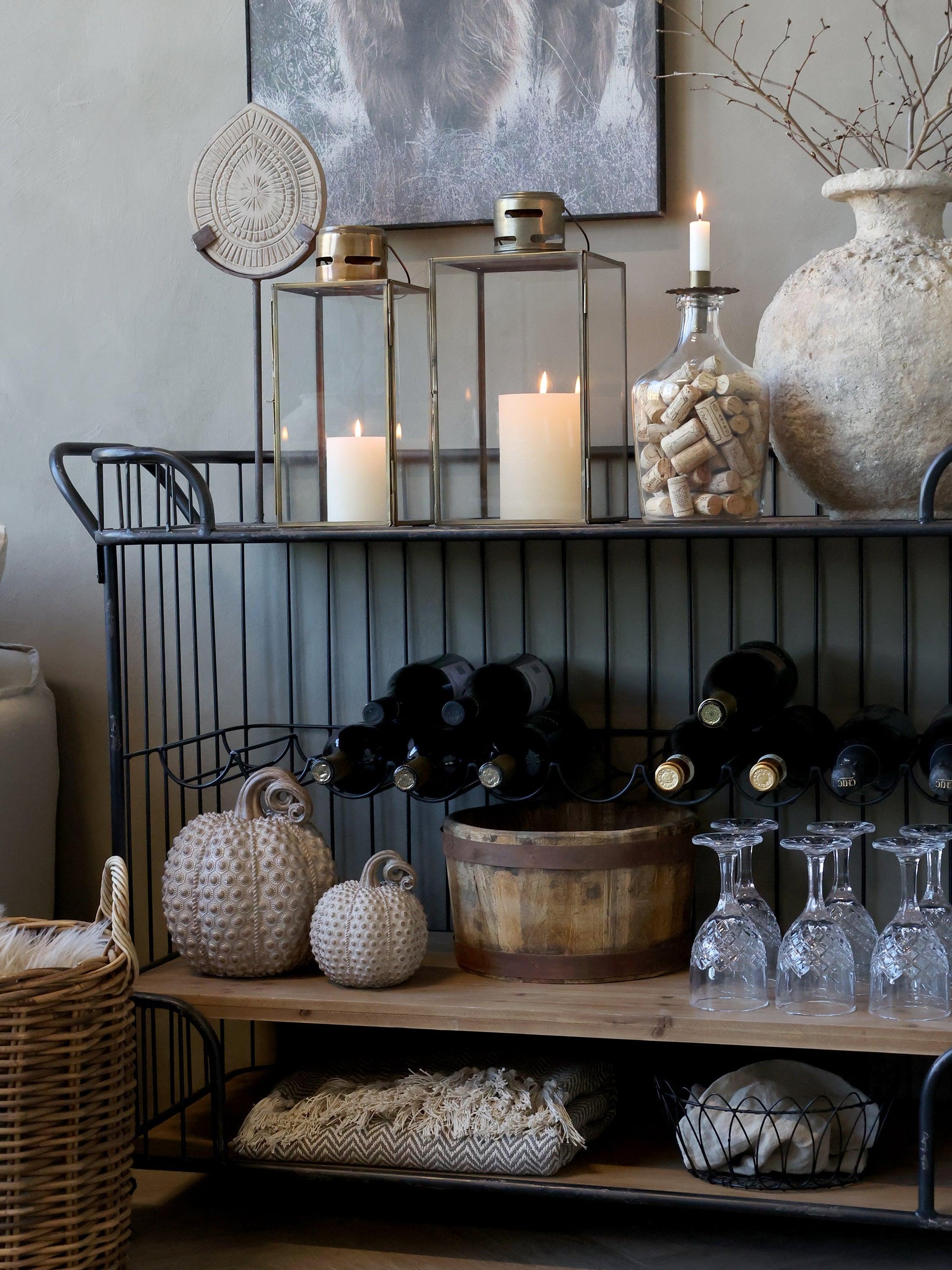 Vagn hyllor och vinställ - Villarudskogen