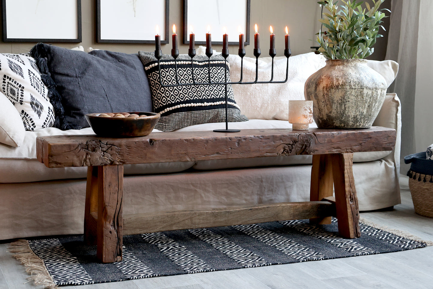 Grimaud Bench Recycled Wood