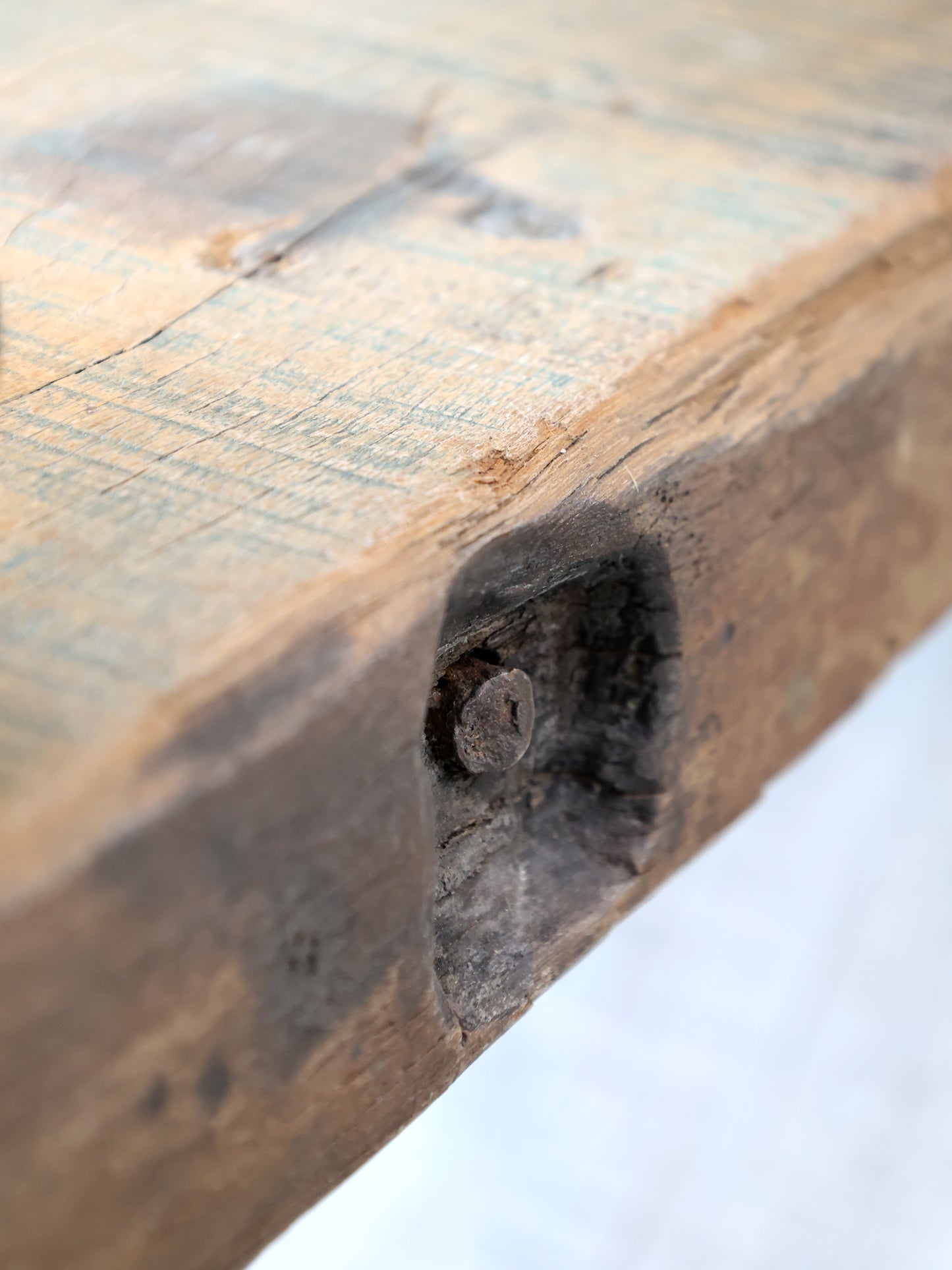 Side table Recycled wood
