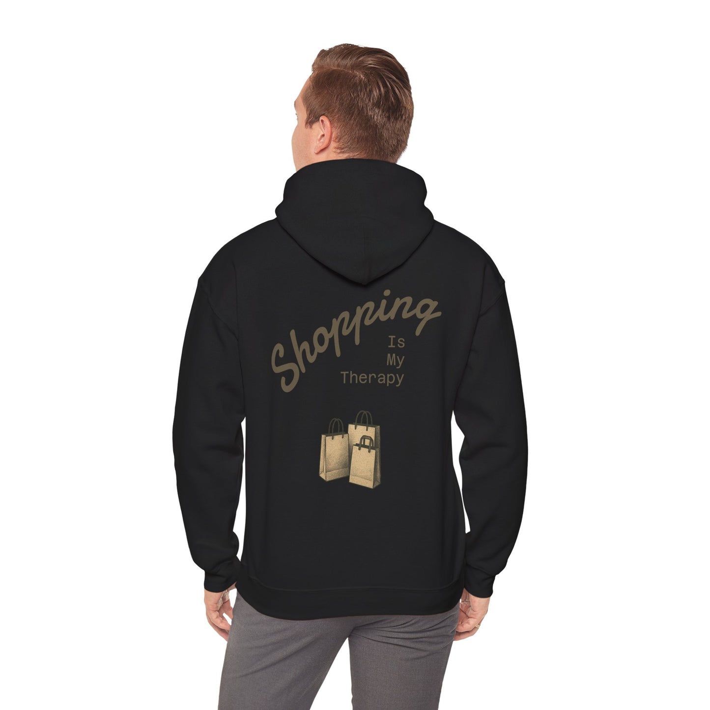 Hus41 Unisex Sweatshirt Hoodie - Shopping is my therapy