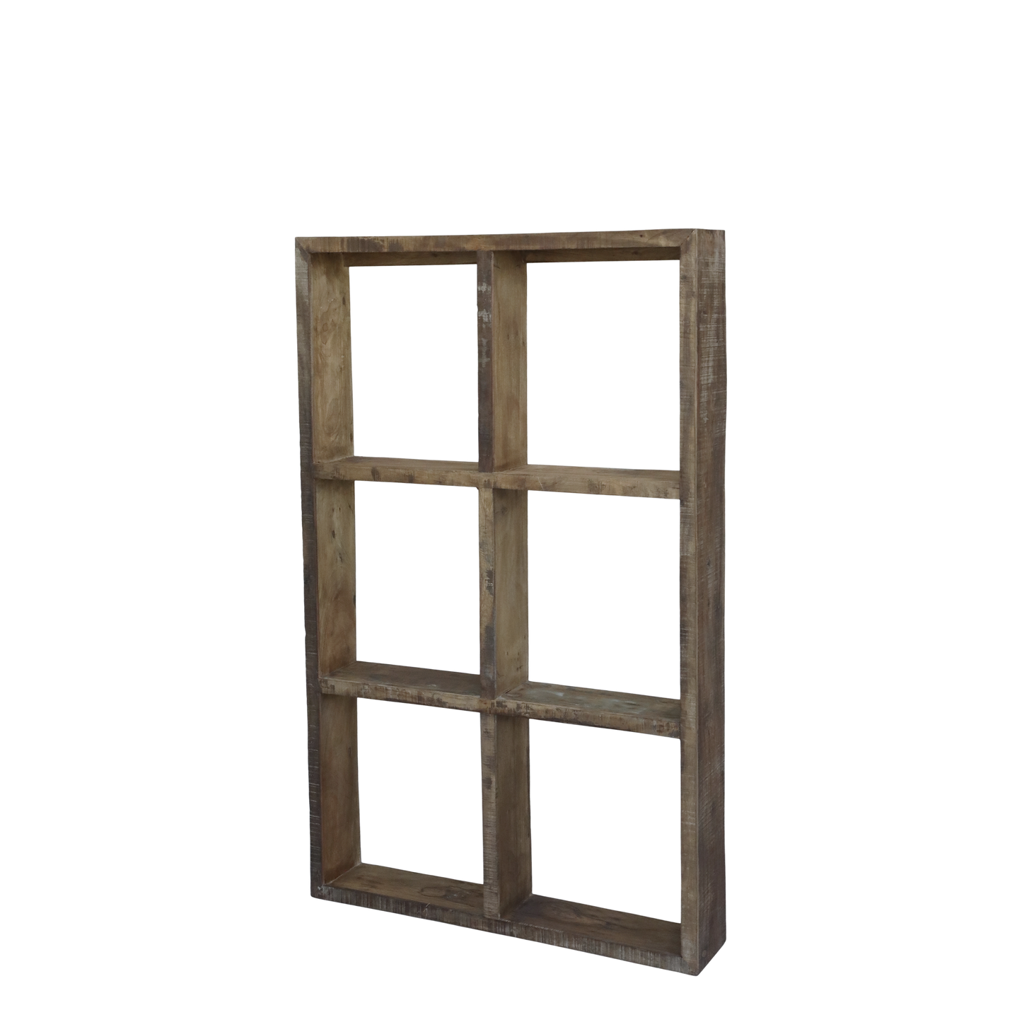 Wall shelf recycled wood