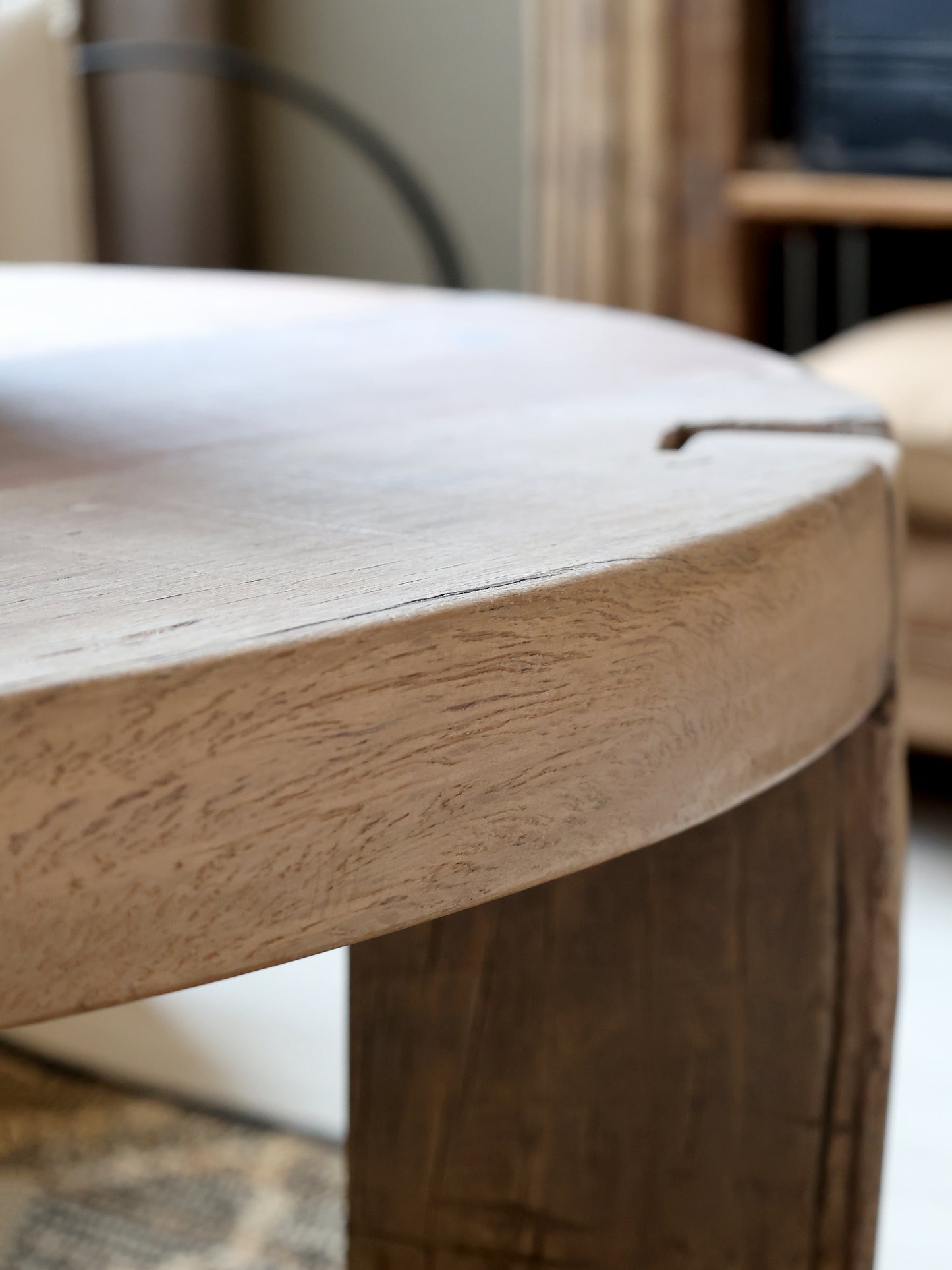 Side table Recycled wood