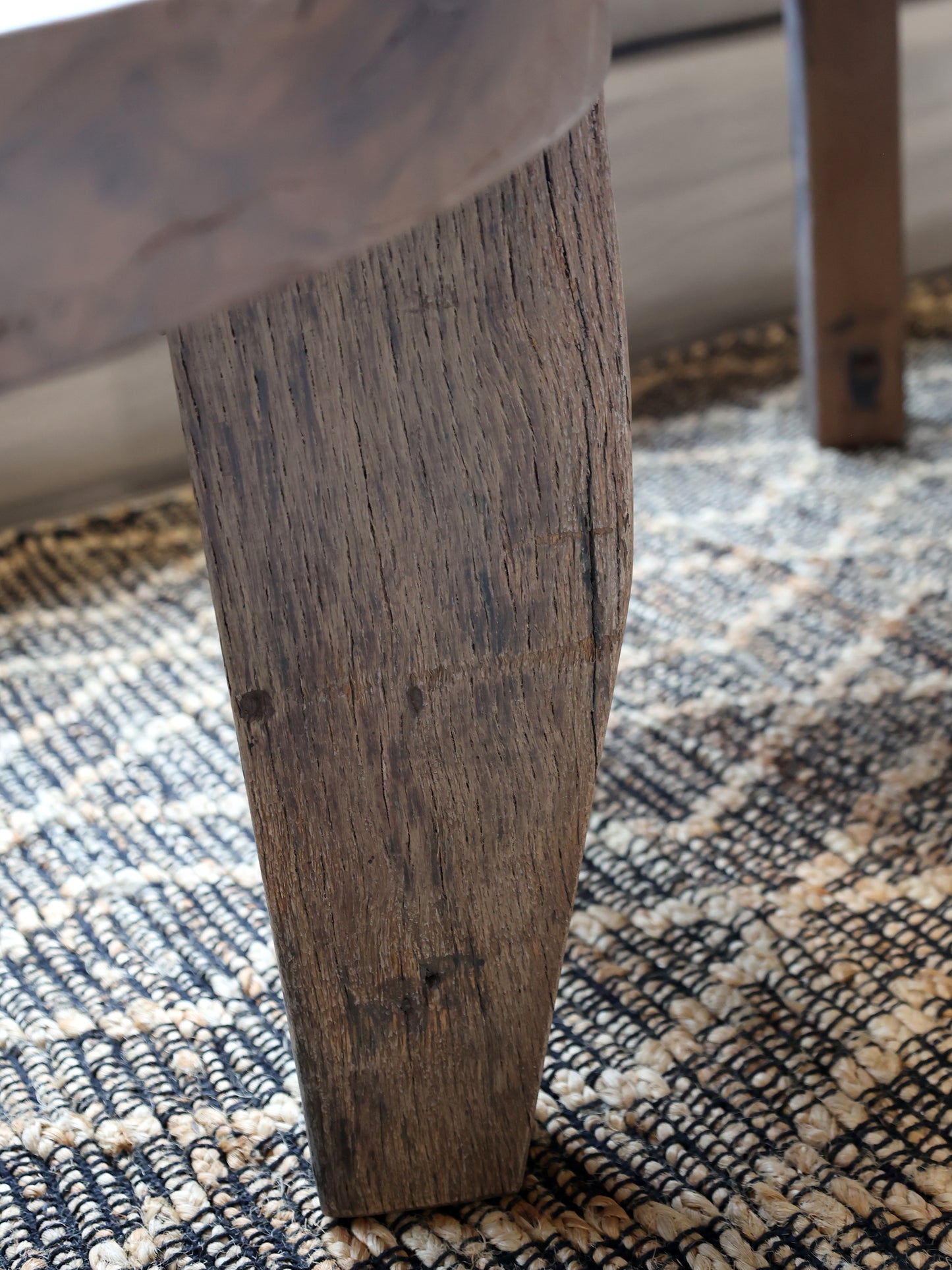Side table Recycled wood