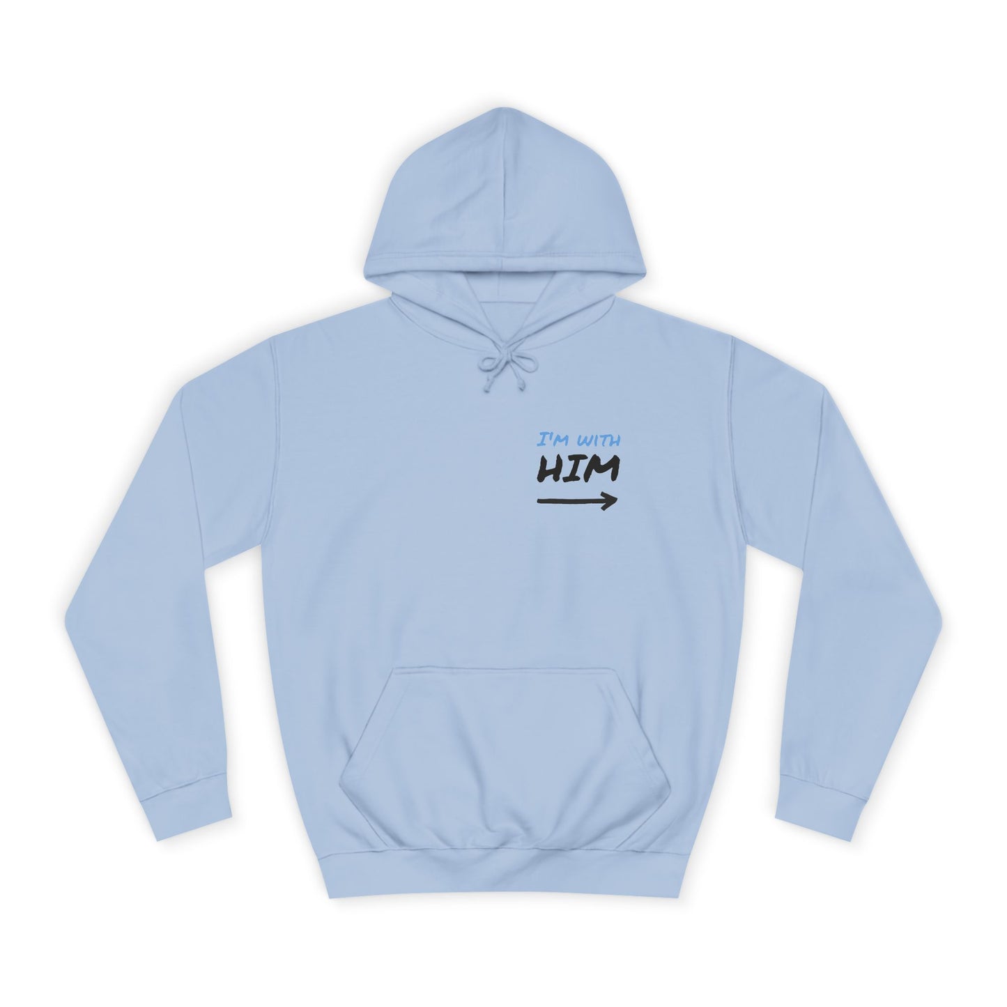Hus41 College Hoodie - Love you with all my butt