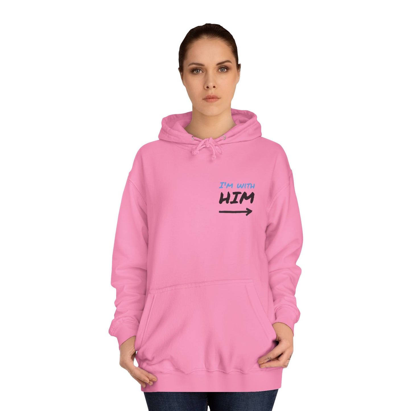 Hus41 College Hoodie - Love you with all my butt