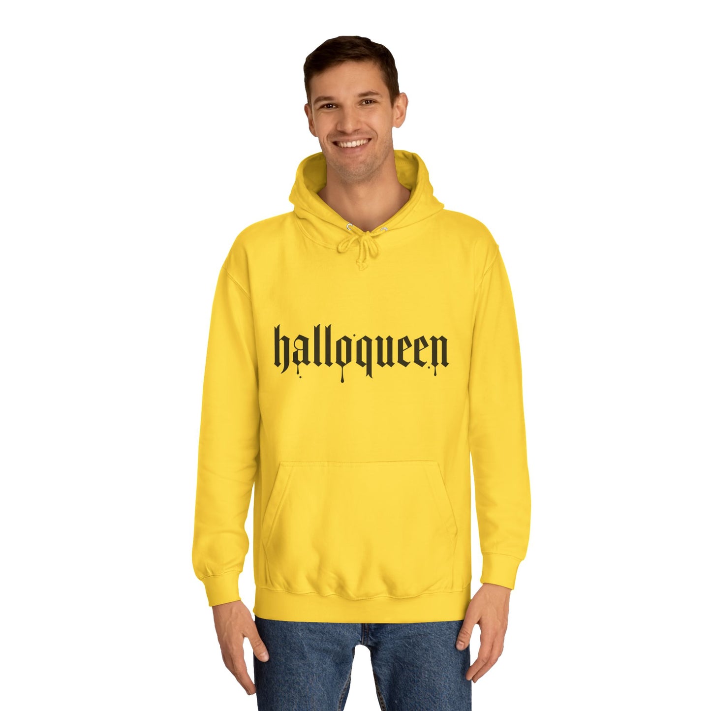 Hus41 College Hoodie – Spooky Season Halloqueen